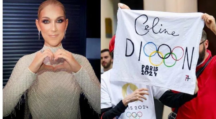 Celine Dion performs at Paris Olympics despite illness