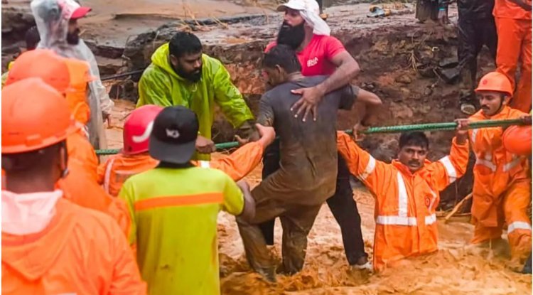 225 Army soldiers were sent to Wayanad to assist with rescue efforts.