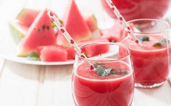 In summer, what would happen to your body if you drank watermelon juice every day?