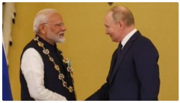 Why does PM Modi's trip to Russia have geopolitical significance?