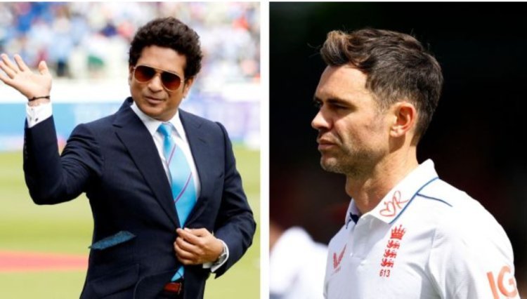 James Anderson: "The best batter I faced was Sachin Tendulkar."