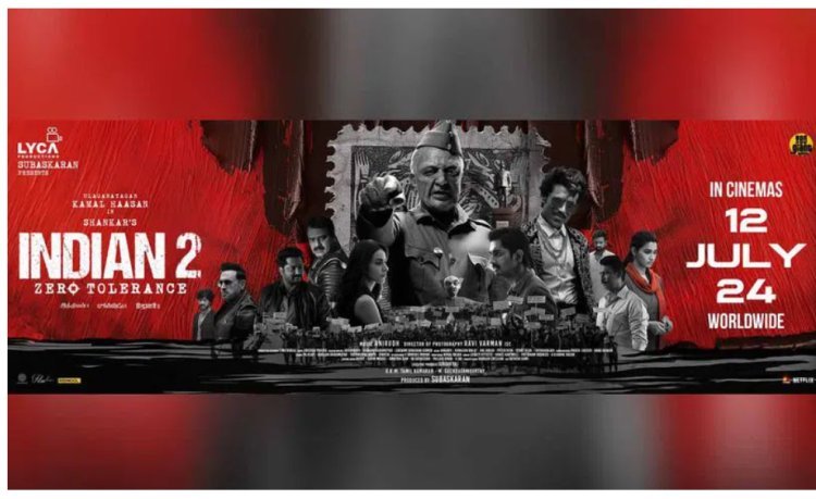 "Indian 2," starring Kamal Haasan, brings large numbers to theaters.