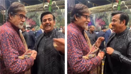 Regarding Kalki 2898 AD and Laapataa Ladies, Amitabh Bachchan and Ravi Kishan commend each other as "Megastars of the century."