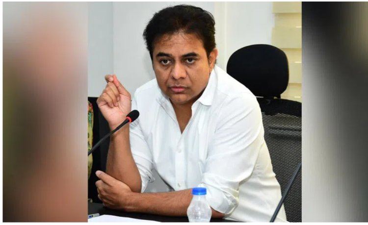"KTR slams Congress for poor trash management in Hyderabad."