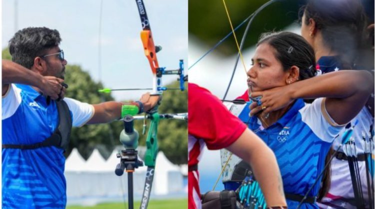 Dhiraj Bommadevara and Ankita Bhakat excel in the Archery Ranking at the Paris Olympics