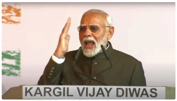 Kargil Vijay Diwas: PM Modi slams opposition on Agnipath.