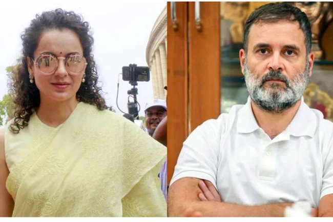Kangana: Rahul Gandhi "most dangerous man" post-Hindenburg.