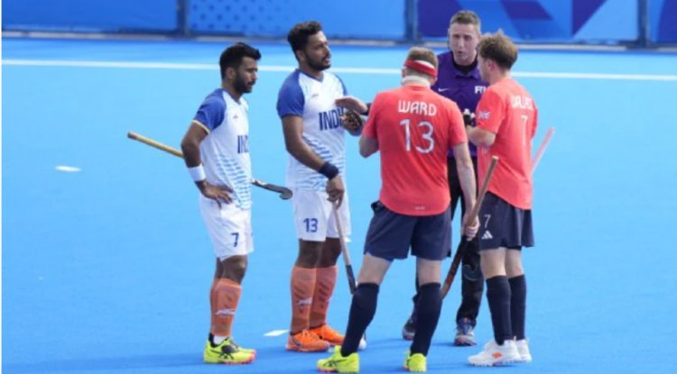 Hockey India is upset with Great Britain's goalkeeper for using video during their match.