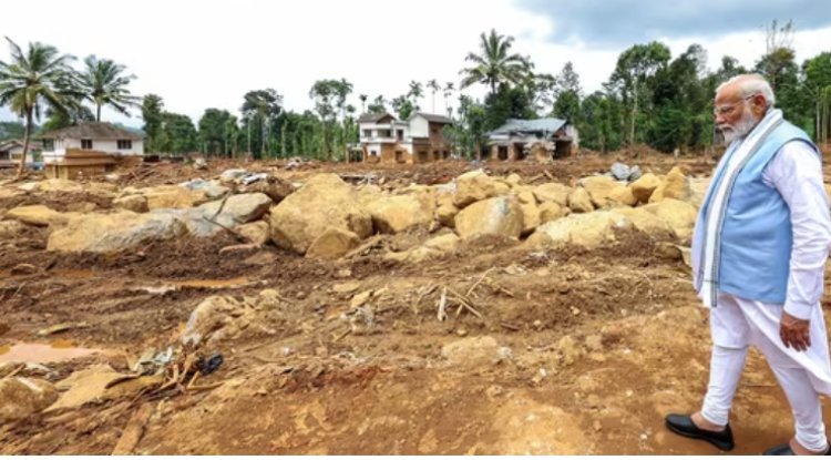 "PM Modi in Wayanad: Vows on 1979 Morbi tragedy."