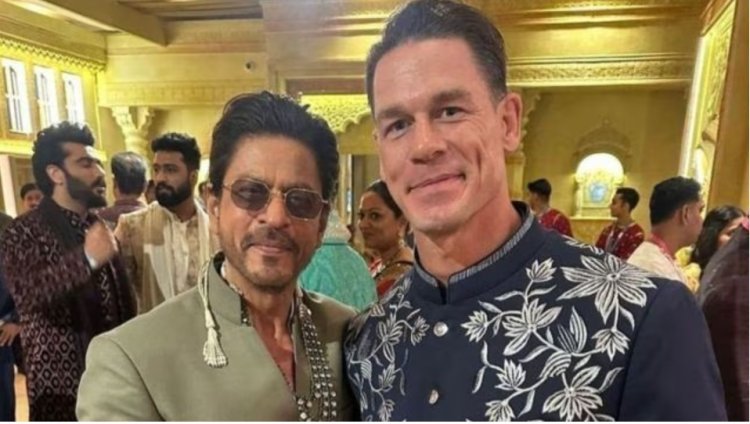 Shah Rukh Khan's words, according to John Cena, altered his life.