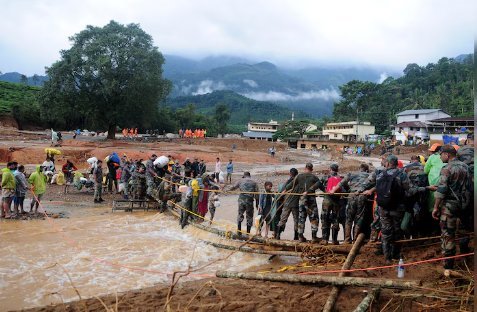 PM Modi Conducts An Aerial Survey Of Wayanad, A Region Hit By Landslides