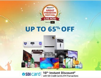 Amazon's Great Freedom Festival 2024 Sale Ends Today: Get the Best Prices on Electronics and Well-Known Smartphones