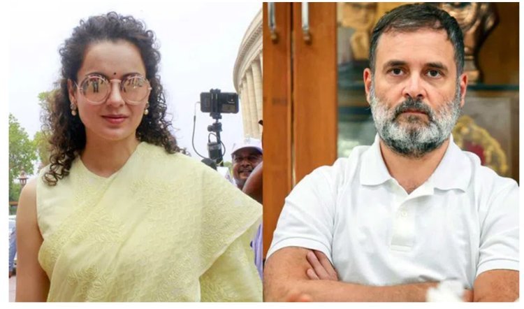 Kangana: Rahul Gandhi "most dangerous man" post-Hindenburg.